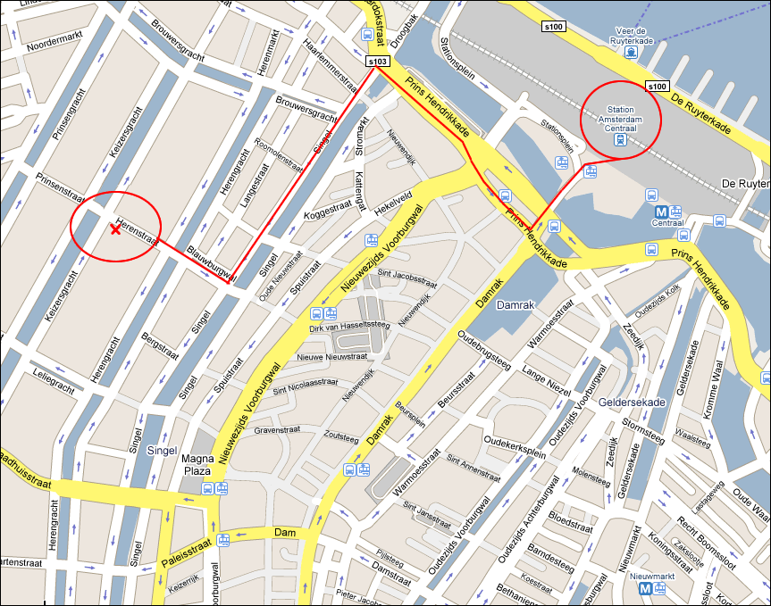 Rightclick to print map